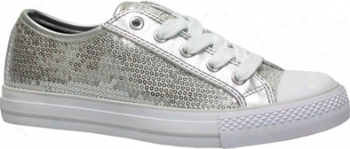 Gotta Flurt Disco (women's) - Silver Textile/sequin