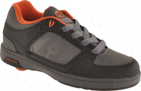 Heelys Double Menace - Black/grey/orange