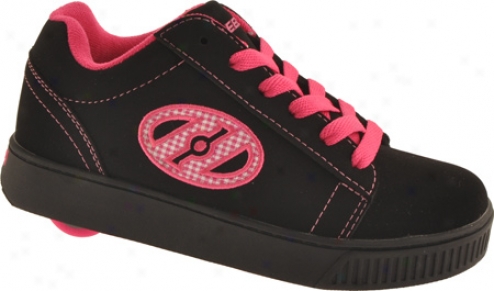 Heelys Straight Up - Black/fuchsia