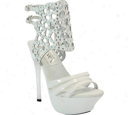 Highest Heel Angel-31 (wmen's) - White Patent Pu