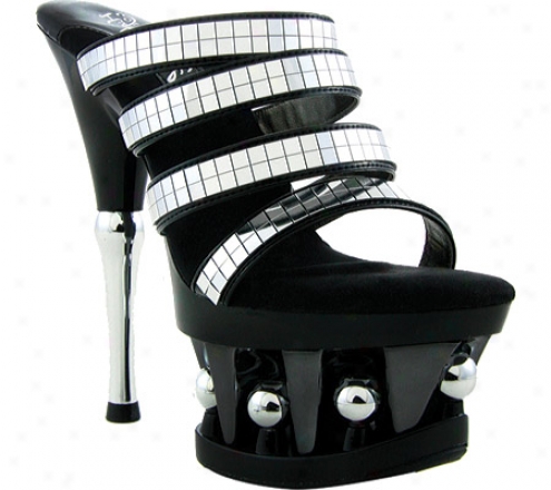 Highest Hee lDisco-21 (women's) - Black Patent Pu