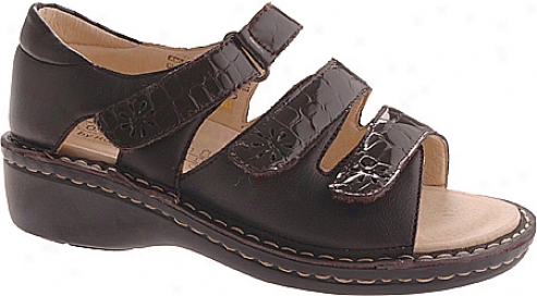 Hoopoe Andrea (women's) - Brown Croco