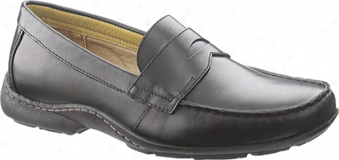 Hush Puppies Axis (men's) - Black Leather