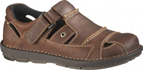 Hush Puppies Backrush (men's) - Brown Leather