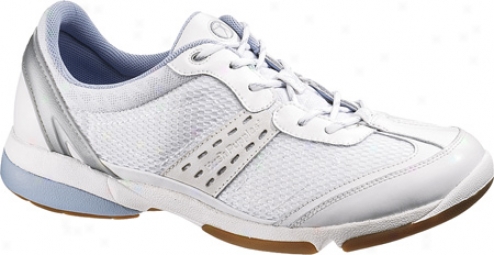 Hush Puppies Hatha (women's) - White/silver Combo