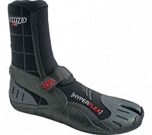 Hyperflex Wetsuits 3mm Amp Slit Toe Boit - Black