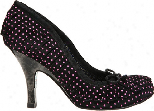 Irregular Choixe Clickety Clack (womem's) - Black Polka Dot