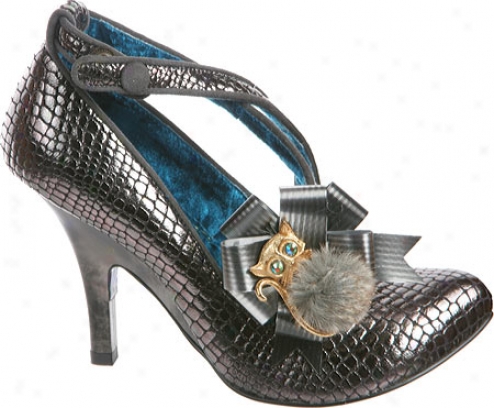 Irregular Choice Im In Vegas (women's) - Dark Grey