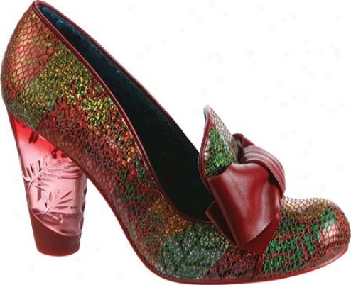 Irregular Choice Ozzy (women's) - Green/red