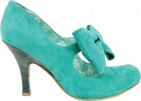 Irregular Choice Infusion  And Cakes (women's) - Turquoise Leather