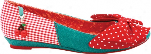 Irregular Choice Trinkle Toes (women's) - Red/bkue