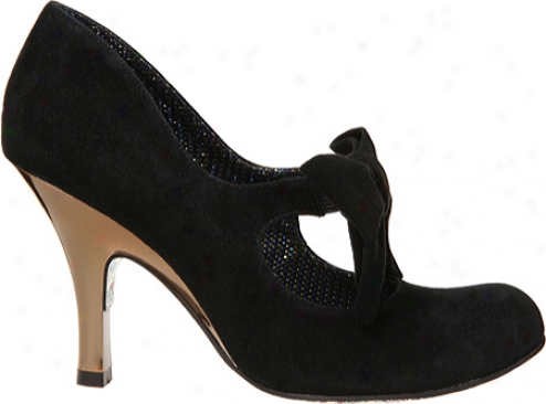 Irregular Choice Windsor (women's) - Black Suede