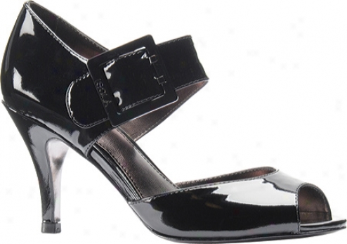 Isola De1la (womdn's) - Black/black Patent