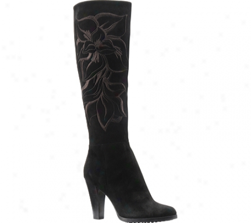 Isola Gabriella (women's) - Black Suede