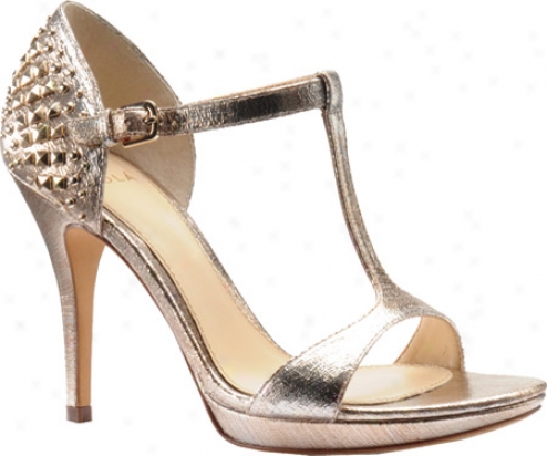 Isolaa Ivalee (women's) - Gold Metallic Leather