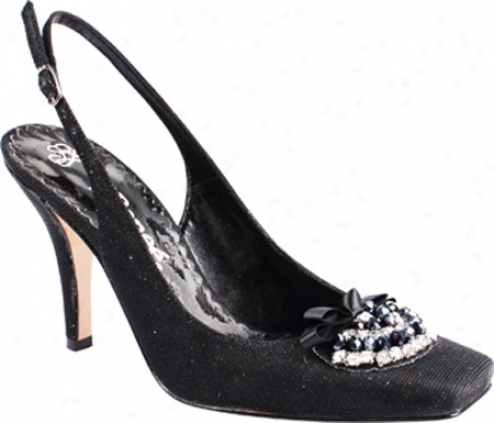 J. Renee Christa 2 (women's) - Black Glimmer Fabric