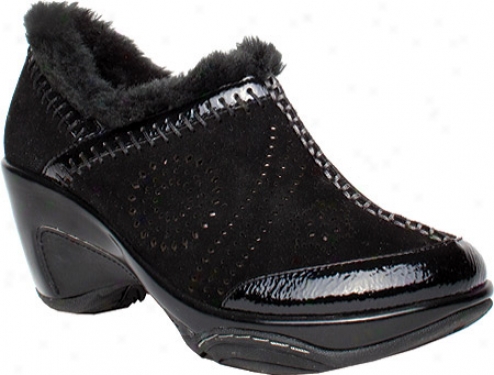 Jambu Galileo (women's) - Black Brushed Suede