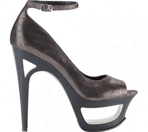 Jessica Simpson Beckery (women's) - Platinum Metallic Herringbone