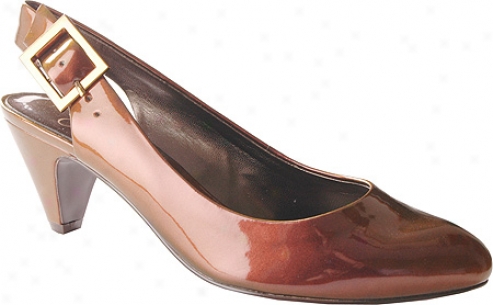 Jessiac Simpson Dlebie (women's) - Rugged Brown Iridescent Patent