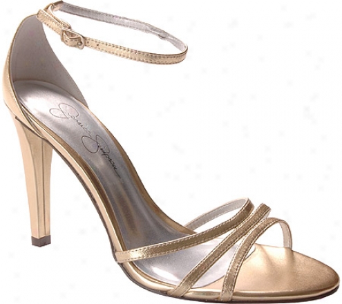 Jessica Simpson Elvie (women's) - New Sable New Metallic Leather