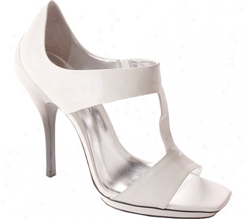 Jessica Simpson Jinkx (women's) - Bright White/patent/wwhite/black Degrede Shiny