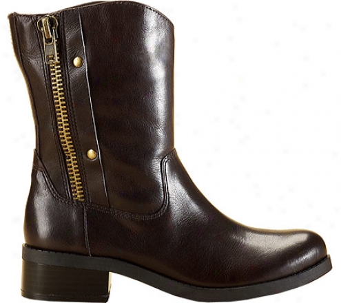 Jessica Simpsom Toots (women's) - Dark Brown Waxy Vachetta