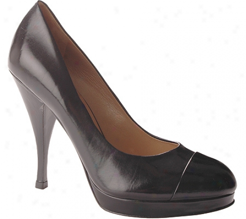 Joan & David Jamila (women's) - Black Leather