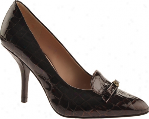 Joan & David Niecy (women's) - Medium Brown Reotile