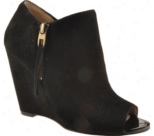 Joan & David Opal (women's) - Black Suede