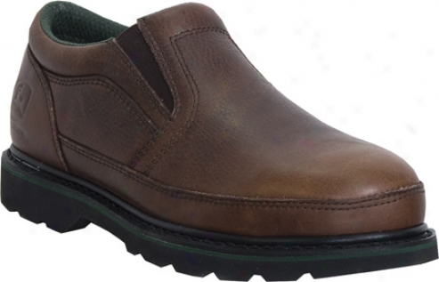 John Deere Boots Twin Gore Slip-on 7125 (men's) - Briar Tumbled/oiled Leather