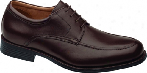 Johnston & Murphy Atchison Moc Toe (men's) - Mahogany Calf