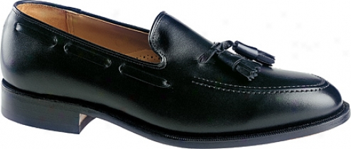 Johnston & Murphy Deerfield Ii (men's) - Black Smooth European Calf