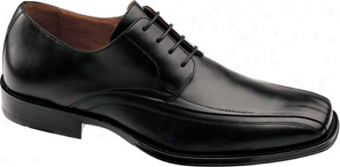 Johnston & Murphy Harding Panel Lace Up (men's) - Black Italian Calf