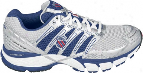 K-swiss Keahou Ii (men's) - Silver/blueprint/red