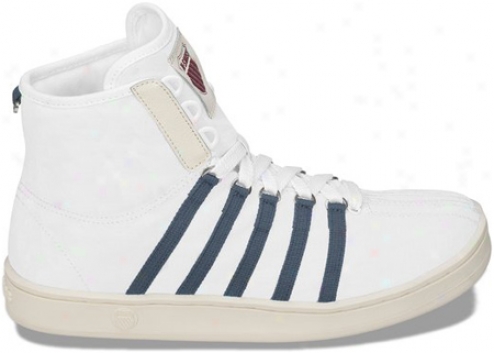 K-swiss The Vintage California Mid Canvas (men's) - White/submarine/antique White