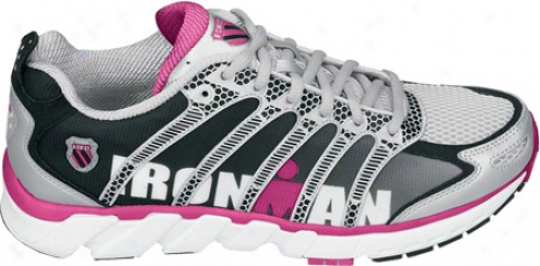 K-swiss Ultra Natural Run Ii Ironman (women's) - Black Fade/fruit Punch/silver