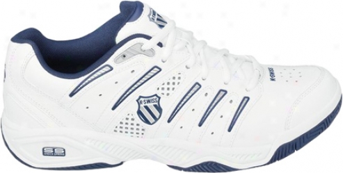 K-swiss Uproar Iv (boys') - White/navy/silver