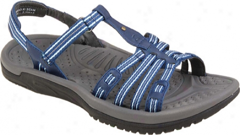 Kalso Earth Shoe Puerta (women's) - Blue Microfiber