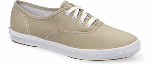 Keds Champion Oxford Canvas (women's) - Stone