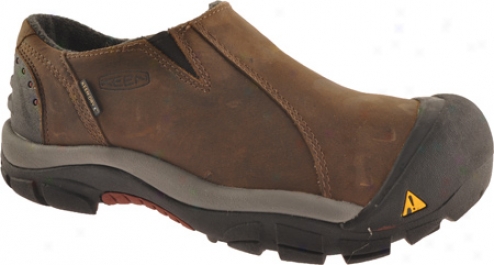 Keen Brixen Low (men'ss) - Slate Black/madder Brown