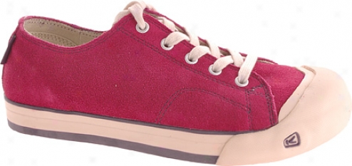 Keen Coronado Suede Lace (children's) - Beet Red