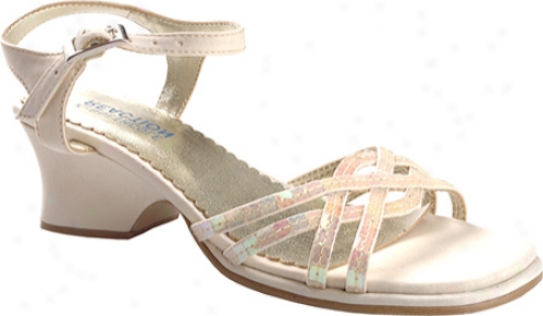 Kenneth Cole Reaction Star-brite (girls') - Bone Flat Satin