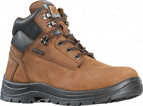 "kodiak 6"" Steel Toe Nubuck Boot (214010) (men's) - Brown"