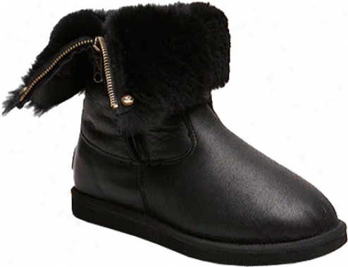 Koolaburra Demi (women's) - Black Oiled Leather