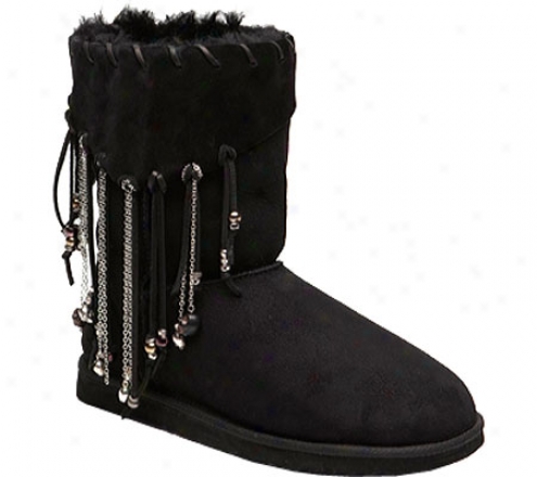 Koolaburra Drew (women's) - Black Suede