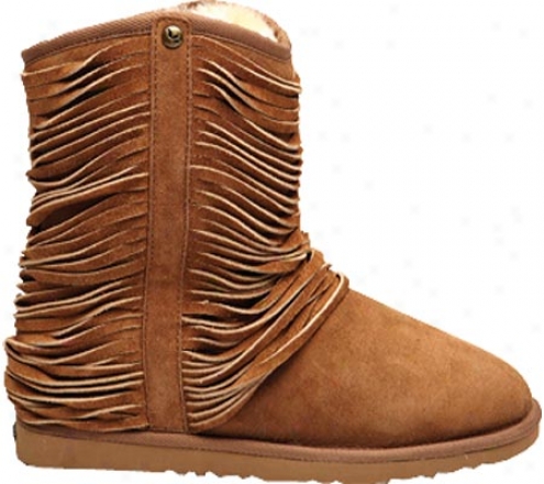 Koolaburra Lauryn (women's) - Chestnut Suede