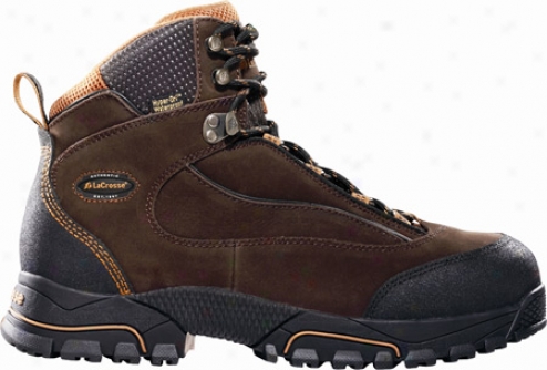 "lacrosse Gridline Hd 6"" Plain Toe (men's) - Brown"