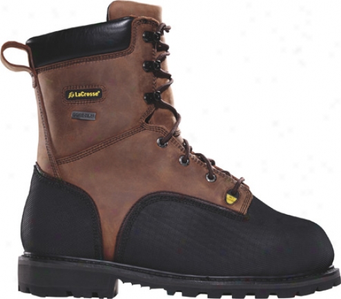 "lacrosse Highwall 8"" 1000g (men's) - Brown"