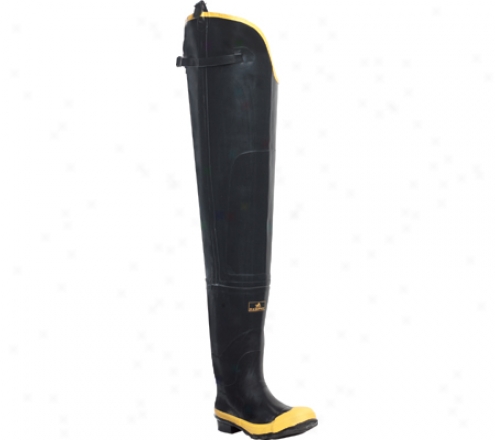 "lacrosse Industrial 32"" Economy Hip Boot St (men's) - Black/yellow"