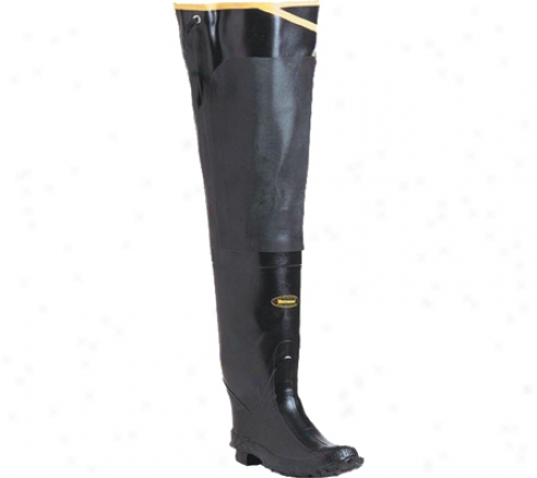 "lacrosse Industrial 32"" Premium Hip Boot Pt (men's) - Black/yellow"